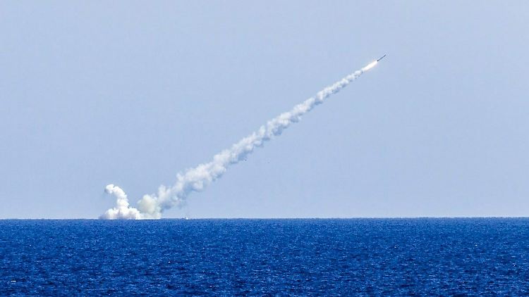 Auch in Syrien setzte Russland 2017 Marschflugkörper vom Typ Kalibr ein.