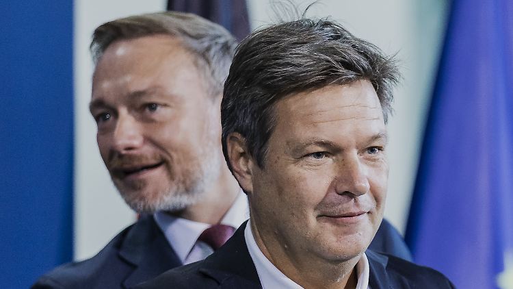 Haben gemeinsame Auftritte, aber kein gemeinsames Auftreten: Lindner und Habeck.