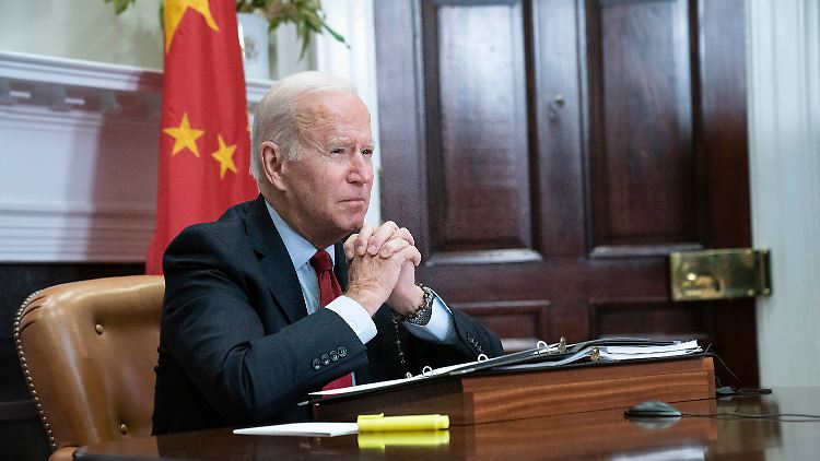 US-Präsident Joe Biden hat seit seinem Amtsantritt einen harten Ton gegenüber Peking angeschlagen.