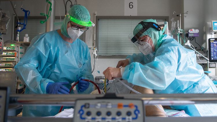 Auf den Intensivstationen liegen wieder mehr Covid-19-Patienten.