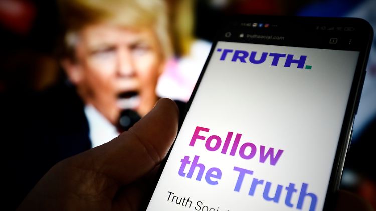 Truth Social soll nach Trumps Vorstellungen ein Gegenpol zur angeblichen "Cancel Culture" werden.