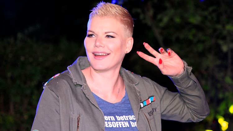 War zum Zeitpunkt der Razzia nicht zu Hause: Melanie Müller.