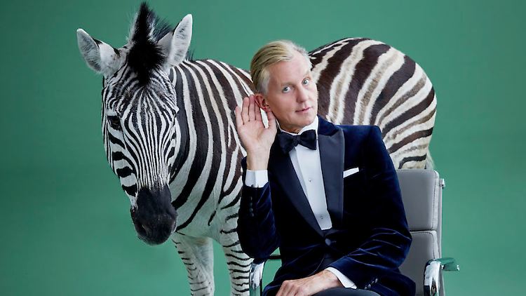 Macht sicher auch dem Zebra gute Laune: Max Raabe.