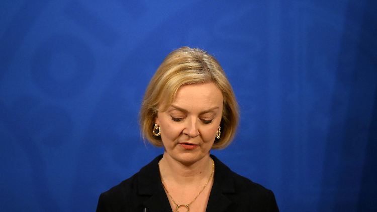 Angezählt:  Premierministerin Truss