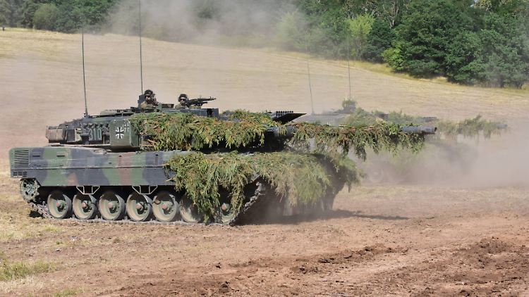 Der "Leopard 2" wird bislang nicht im Ukraine-Krieg eingesetzt.