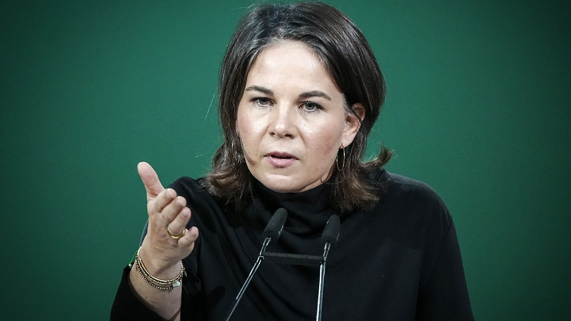 Außenministerin Annalena Baerbock sieht Luftabwehr derzeit als als wichtigsten Faktor in der Hilfe für die Ukraine.