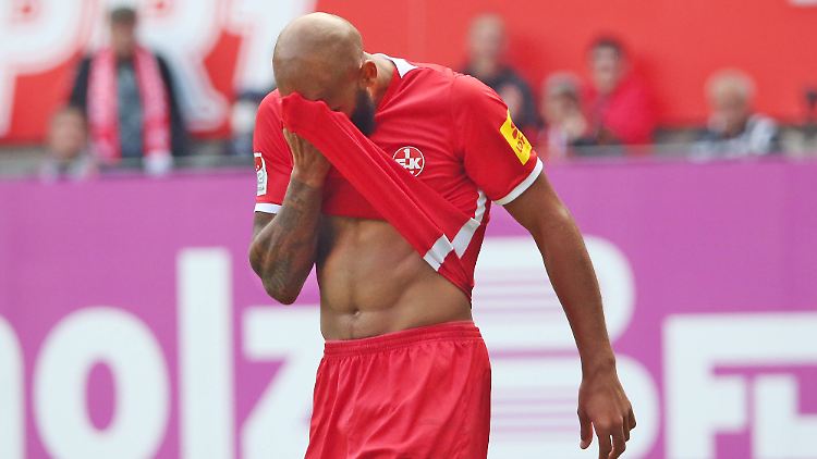 Terrence Boyd ging mit seinem 1. FC Kaiserslautern zuhause unter.
