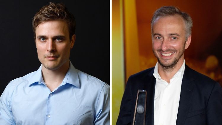 Lieferten sich einen Twitter-Schlagabtausch: Constantin Schreiber (l.) und Jan Böhmermann.