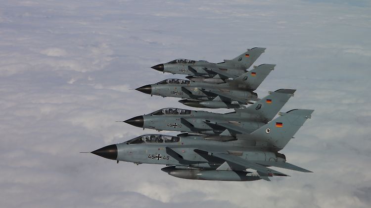 Die Tornados der Bundeswehr können Atomwaffen tragen.