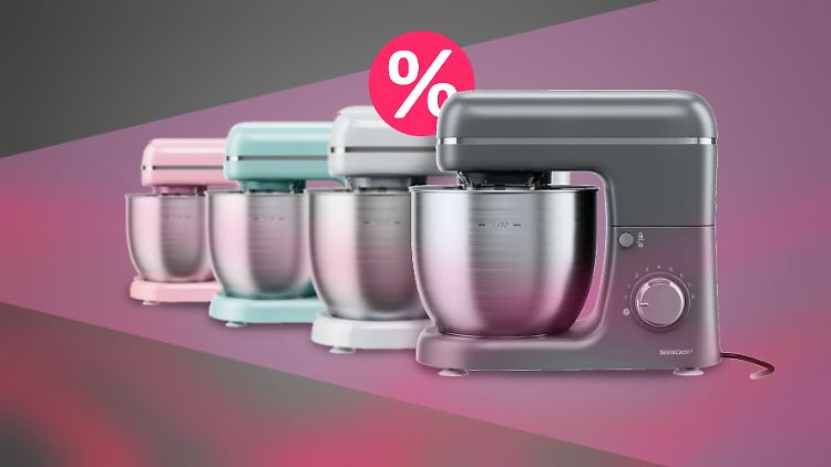 Im Angebot bei Lidl: Die Silvercrest Küchenmaschinen gibt es jetzt für 69,99 Euro – aber lohnt sich eine günstige Rührmaschine wie diese?