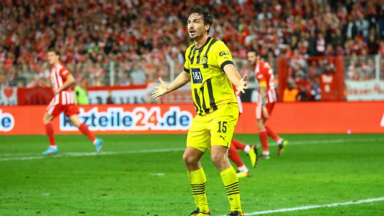 Mats Hummels gefiel das Spiel bei Union Berlin überhaupt nicht.