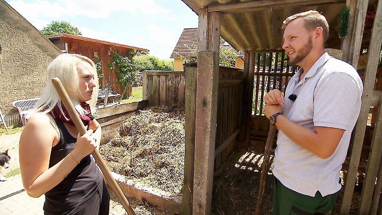 Das war wohl nichts mit den beiden: Hobbybauer Erik und Hofdame Julia.