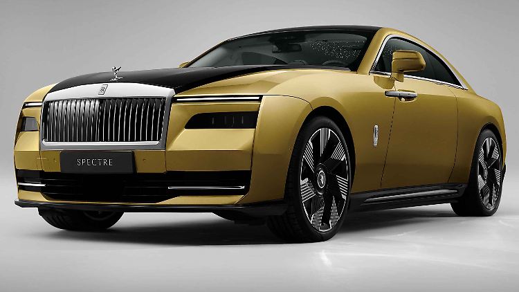 Elektrischer Luxus: Das erste E-Auto von Rolls-Royce ist das das Fastback-Coupé Spectre.