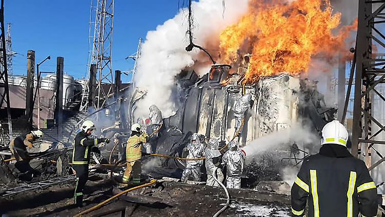 Russland konzentriert seine Luftangriffe auf Infrastruktureinrichtungen.