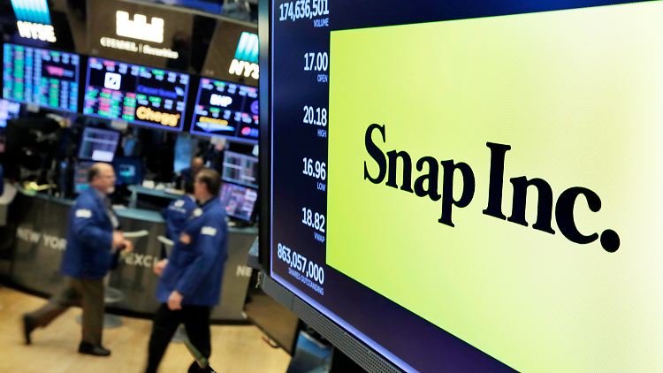 Snaps Nutzerzahlen wachsen, allerdings brechen die Werbeeinnahmen weg.