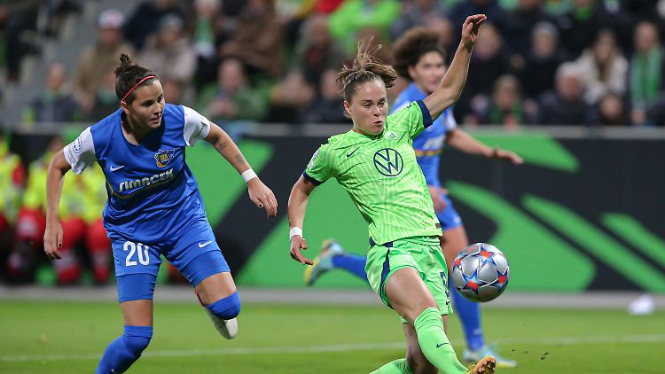 Ewa Pajor traf doppelt zum Champions-League-Auftakt.