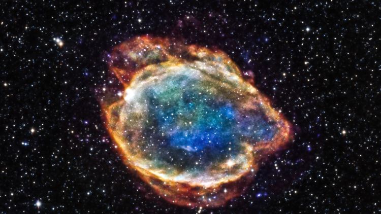 Überrest einer Sternenexplosion - mit diesen gut sichtbaren und immer gleich hellen Ereignissen gelingt es Forschern, das Universum exakt zu vermessen.