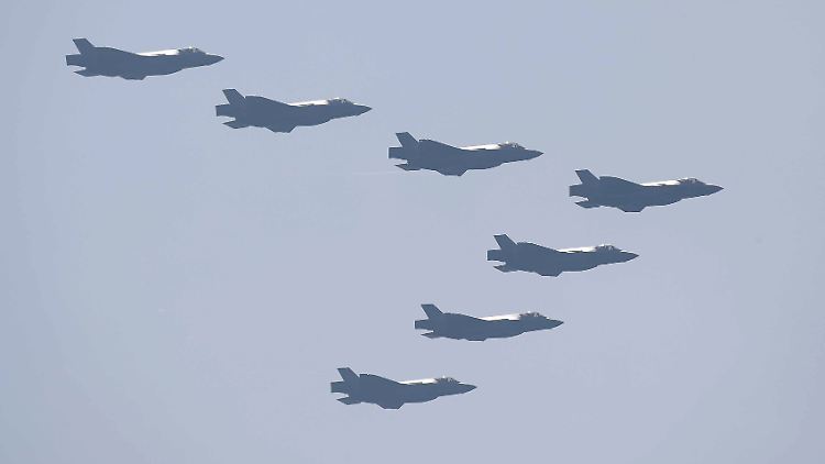 Die Stückzahl des Kampfjets F-35 könnte noch sinken.