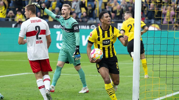 Bellingham traf früh zur Führung für den BVB.