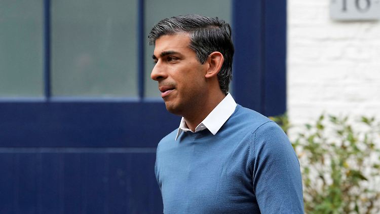 Rishi Sunak gibt Vollgas auf dem Weg zur Downing Street - doch Johnson könnte ihm noch in die Quere kommen. 