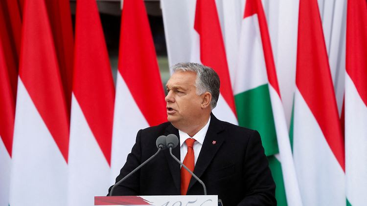Westen hat Ungarn gegen Stalin im Stich gelassen: Ungarns  Ministerpräsident Orban legt die Geschichte aus. 