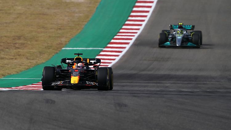 Max Verstappen und Lewis Hamilton jagten sich in Texas.