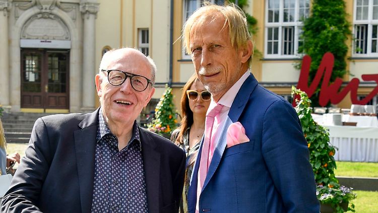 Kennen und mögen sich: Reiner Calmund (l.) und Christoph Daum.