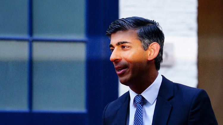 Hoffnungsanker für die Tories: Sunak tritt in die kleinen Fussstapfen von Liz Truss. 