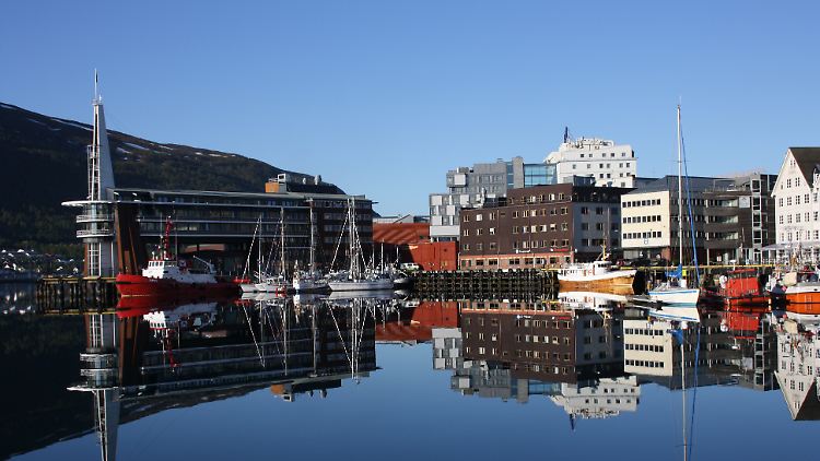 Der Mann wurde in Tromsø auf dem Weg zur Arbeit festgenommen. (Archivbild)