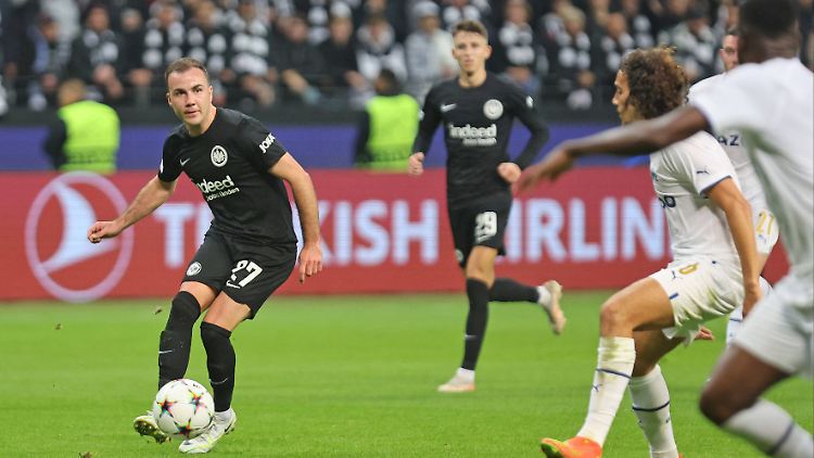Götze und Frankfurt siegten.