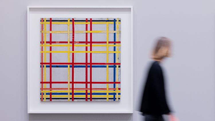 Das 1941 entstandene Bild "New York City 1" ist der Höhe- und Endpunkt der Präsentation.