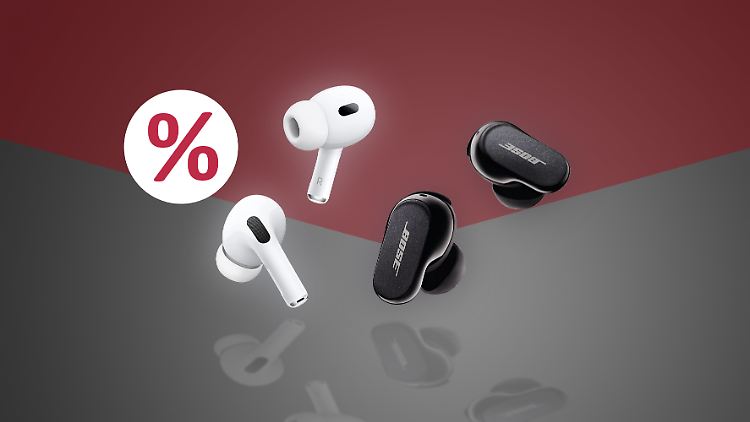 Bei Media Markt sind die Bose Earbuds II gerade im Angebot. Aber es gibt auch einen guten Deal für die AirPods Pro 2.