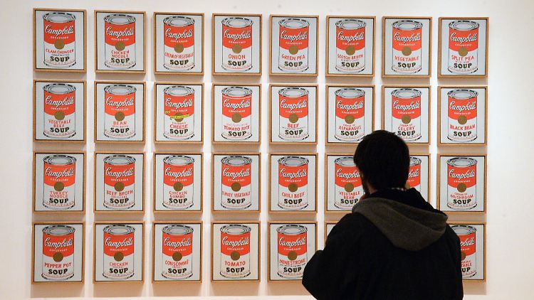 Tomatensuppe kann auch Kunst sein: Andy Warhols "Campbell's Soup Cans" im New Yorker MOMA sind noch nicht Gegenstand von aktivistischer Aufmerksamkeit geworden. 