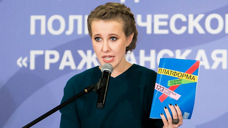 Xenia Sobtschak hofft, dass es sich bei den Vorwürfen um ein Missverstädnnis handelt.