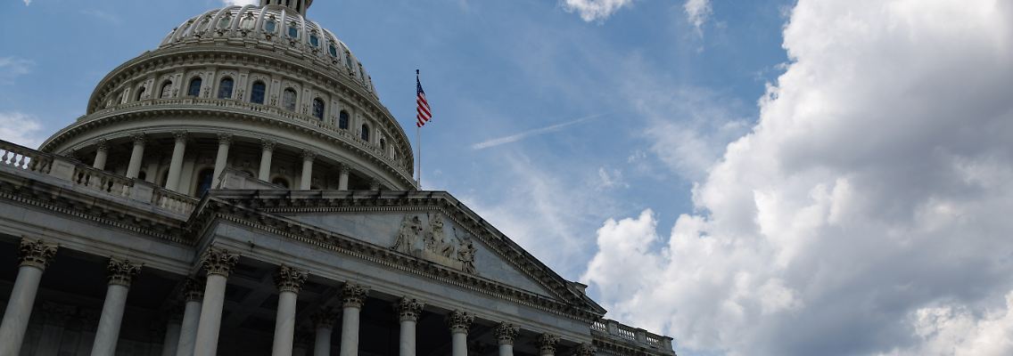Zentrum der Weltmacht USA: Das Kapitol in Washington, D.C.