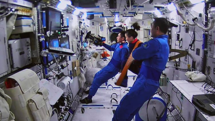 Die Raumstation "Tiangong" soll mindestens zehn Jahre lang in Betrieb sein.