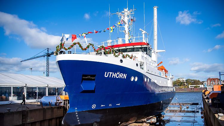 Die neue "Uthörn" ersetzt den 1982 in Dienst gestellten Forschungskutter gleichen Namens. 