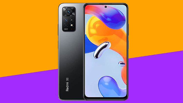 Günstig mit Vertrag zu haben: Das Xiaomi Redmi Note 11 Pro 5G.
