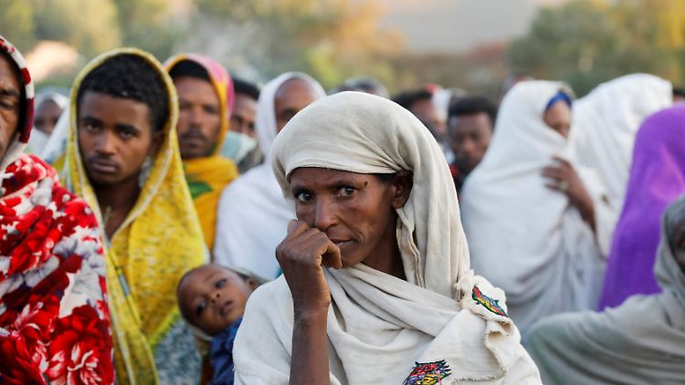 Mindestens zwei Millionen Menschen wurden aus Tigray vertrieben.