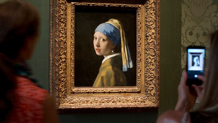 "Das Mädchen mit dem Perlenohrgehänge" von Johannes Vermeer wurde Opfer der Klimaaktivisten.