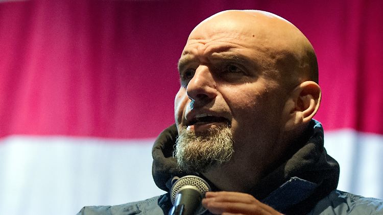 Der Demokrat John Fetterman will für Pennsylvania in den Senat einziehen.