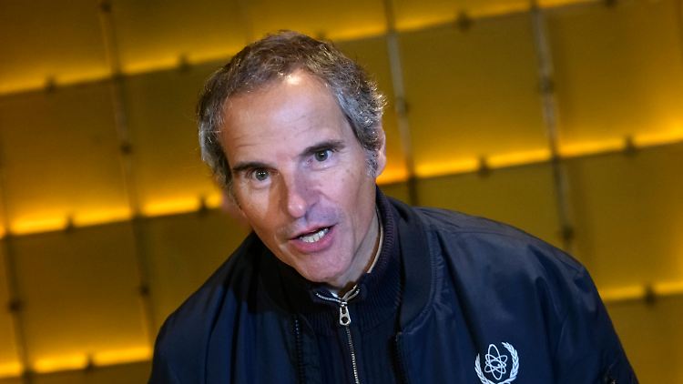 Die Ergebnisse der Umweltproben werden laut IAEA-Chef Grossi noch nachgereicht.