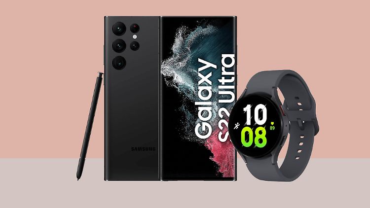 Starkes Bundle bei o2: Galaxy S22 Ultra mit Galaxy Watch 5.