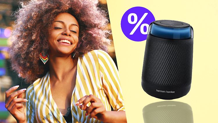 Der portable Smart Speaker Harman Kardon Allure ist kurzzeitig im Angebot bei eBay.