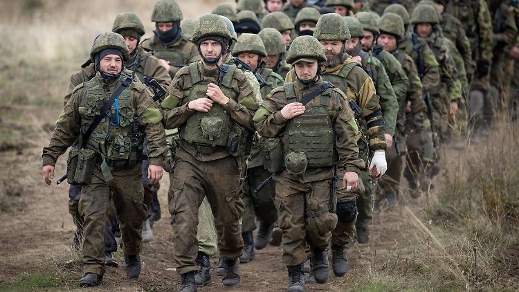 Russland hat laut London Probleme bei der Ausbildung neuer Rekruten.