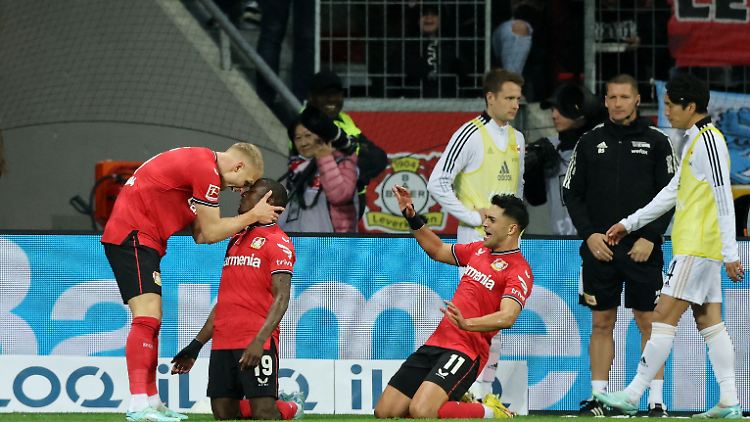 Diaby durfte gleich doppelt jubeln.