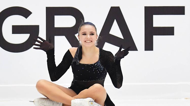 Wollte die Fans mit einer ungeplanten Showeinlage begeistern: Kamila Valieva.