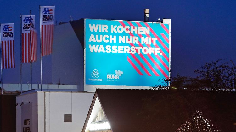 Wasserstoff ist auch für Thyssenkrupp der Brennstoff der Zukunft.