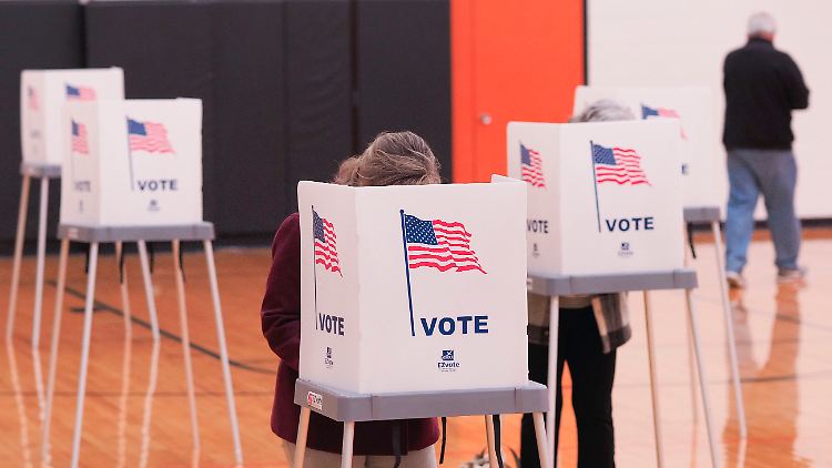 Millionen Menschen in den USA geben in den nächsten Stunden ihre Stimme ab.