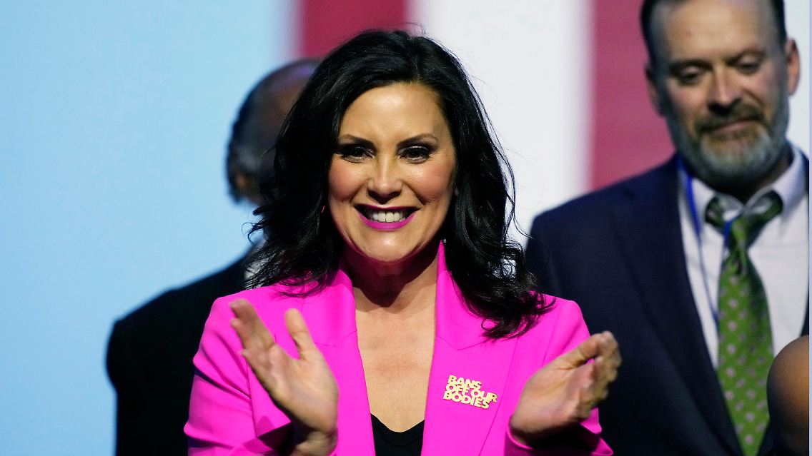 Gretchen Whitmer war vor der Wahl 2020 in der engeren Auswahl Joe Bidens als Kandidatin für die Vizepräsidentschaft.